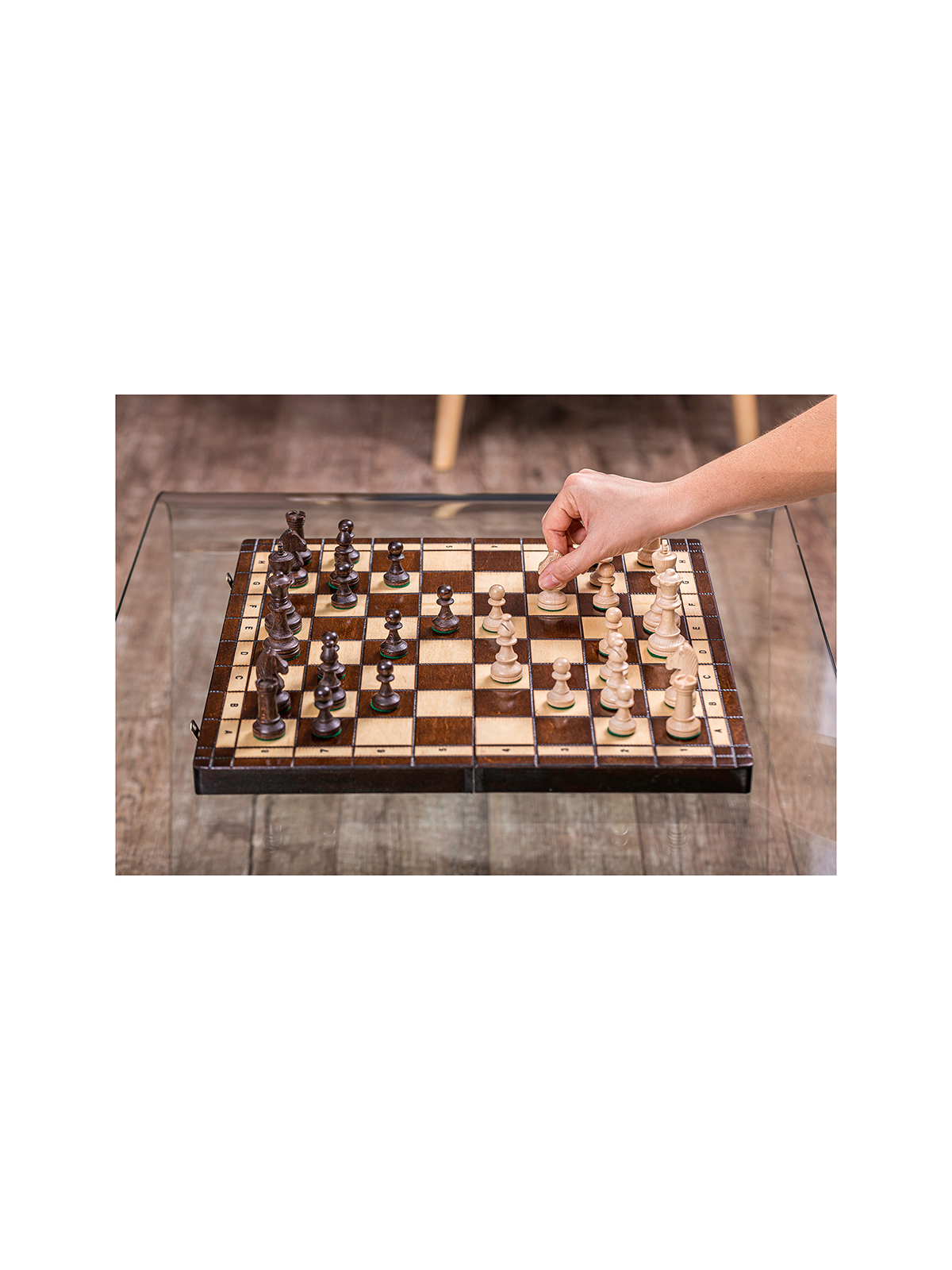 SQUARE - Schach aus Holz - Sport