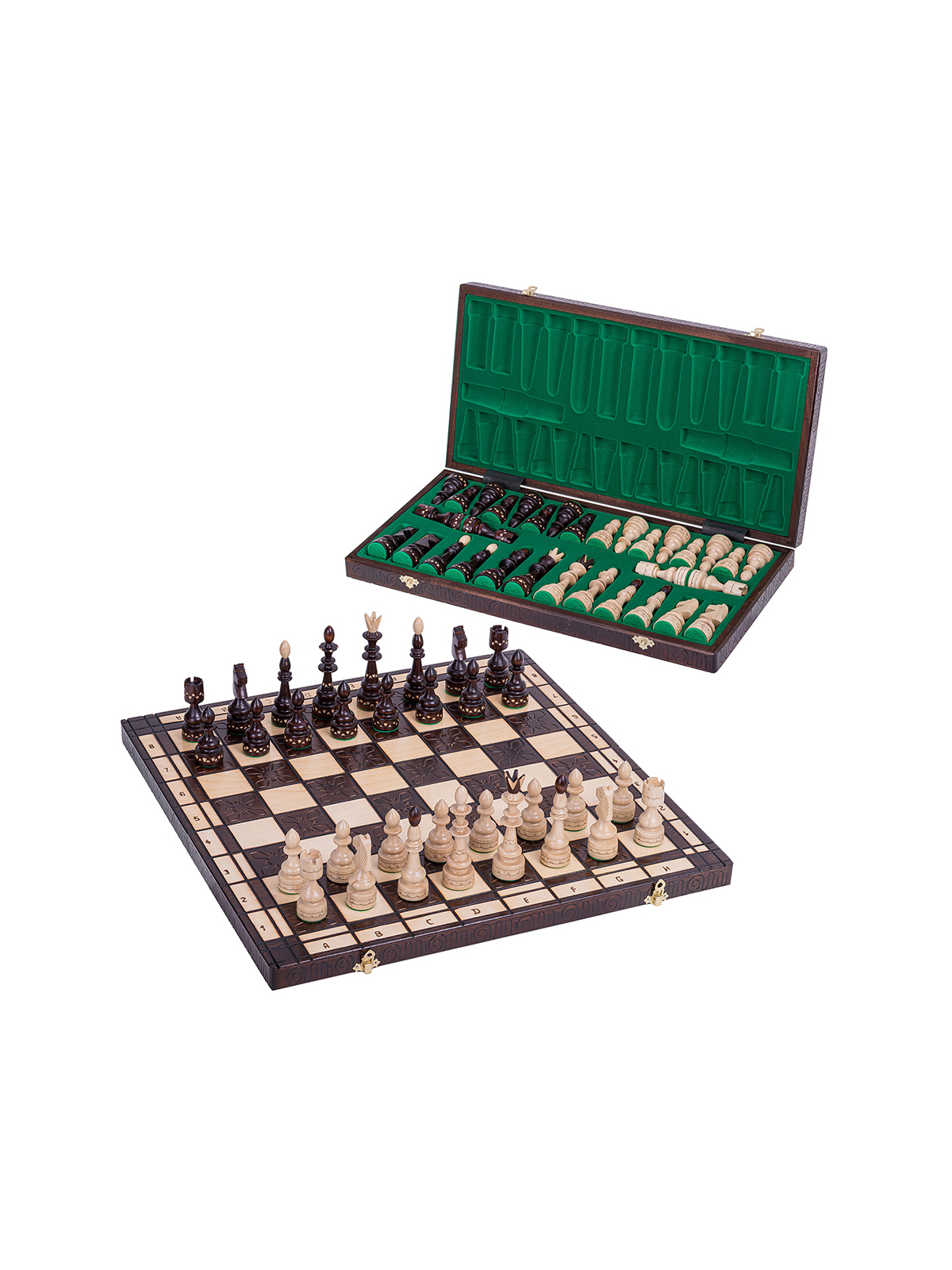 SQUARE - Echecs en bois - Indien