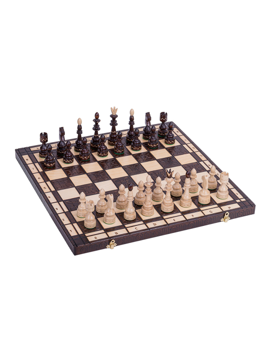 SQUARE - Wooden Chess Set - Indio