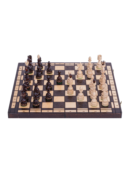 SQUARE - Wooden Chess Set - Indio