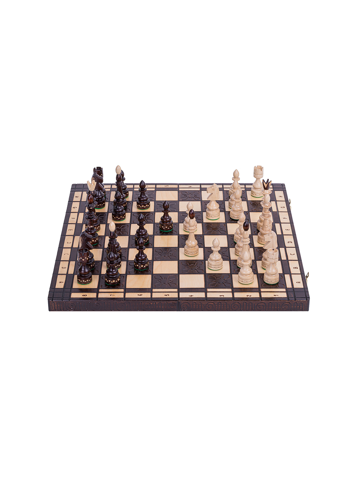 SQUARE - Wooden Chess Set - Indio
