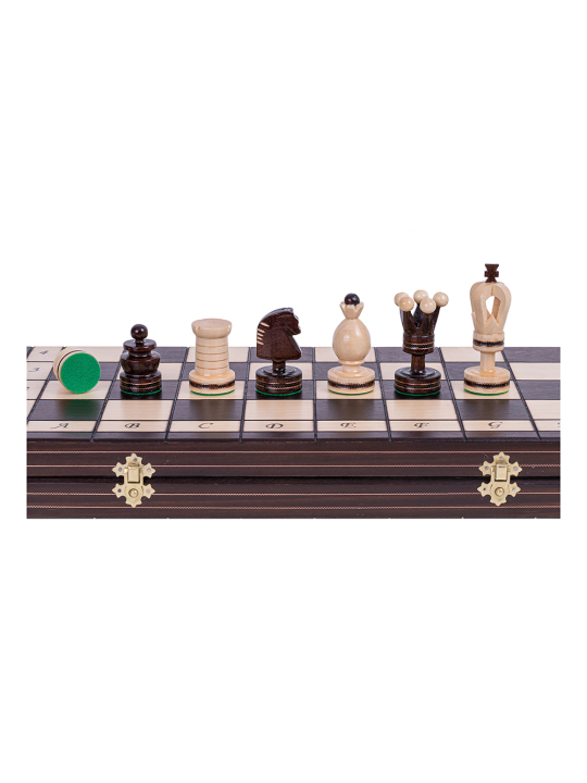 SQUARE - Szachy drewniane Królewskie Inkrusto - sklep : sqaure-game.eu