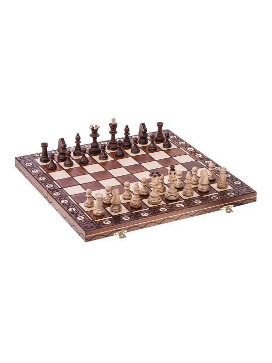 SQUARE - Wooden Chess Set Consul