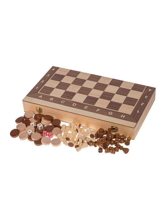 Juego Presidente - Ajedrez +  Backgammon
