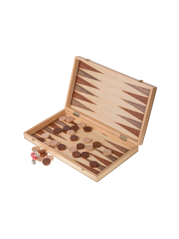 SQUARE - Gioco 2 in 1 Presidente - Scacchi + Dama + Backgammon