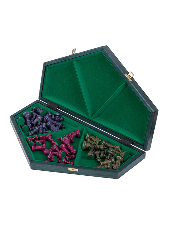SQUARE - Scacchi per 3 persone - Grande