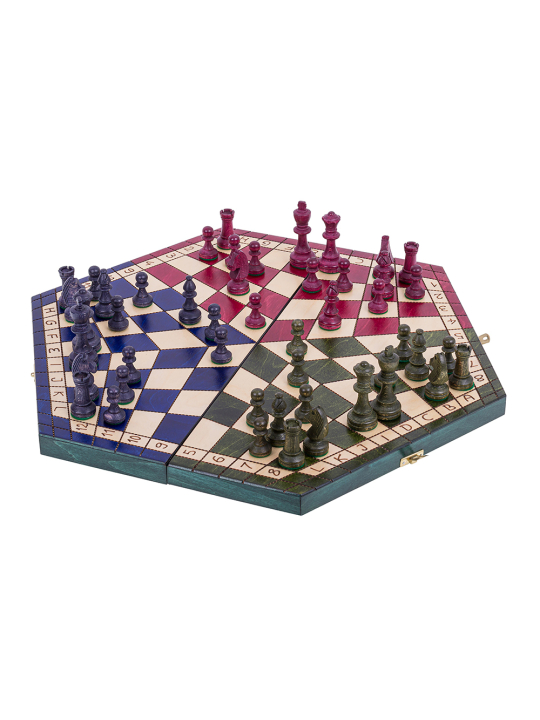 SQUARE - Scacchi per 3 persone - Grande