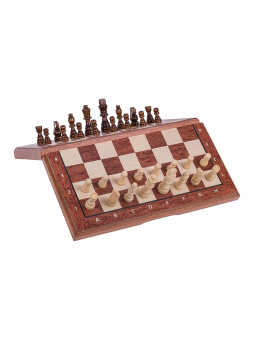 SQUARE - Szachy Magnetyczne 380 - Mahoń - sklep : square-game.mom