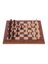 SQUARE - Chess Magnetic 380 - Mahogany - Online Chess Shop