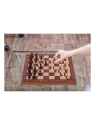 SQUARE - Chess Magnetic 380 - Mahogany - Online Chess Shop