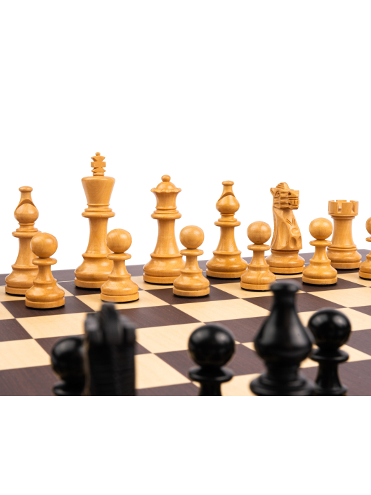 SQUARE- Online Chess Shop - Wenge Barcelona Deluxe - Chess Set