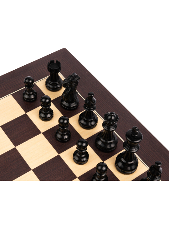 SQUARE - Schach Shop - Wenge Barcelona Deluxe - Schach Set
