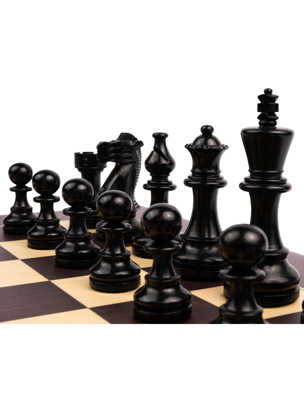 SQUARE- Online Chess Shop - Wenge Barcelona Deluxe - Chess Set