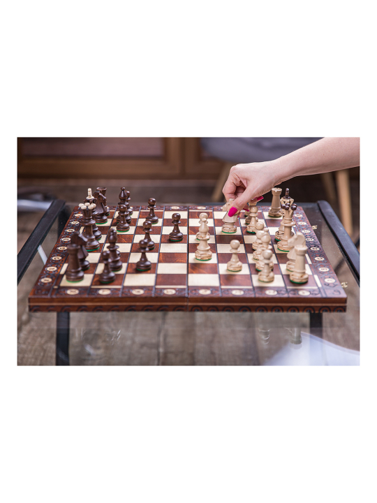 SQUARE - Szachy drewniane Senator - sklep - square-game.mom