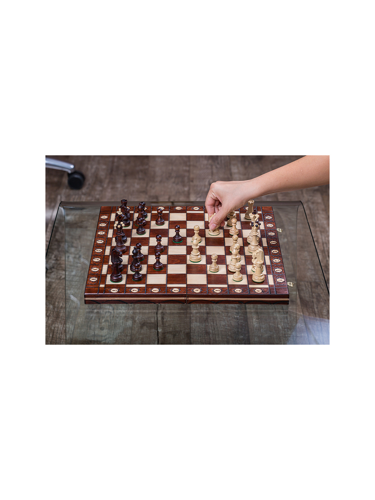 SQUARE - Szachy drewniane Senator AG - sklep - square-game.mom