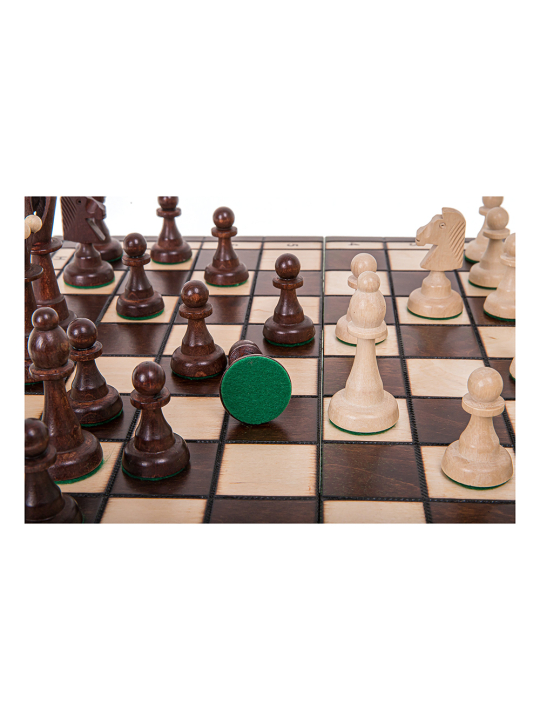 SQUARE - Echecs en bois AS