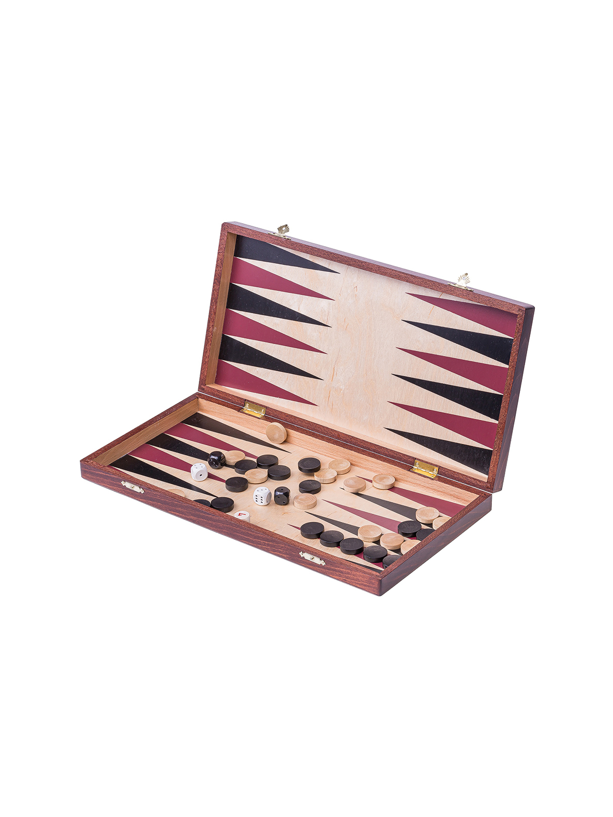 SQUARE - Gioco 3 in 1 Senator - Scacchi + Dama + Backgammon