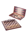 SQUARE - Gioco 3 in 1 Senator - Scacchi + Dama + Backgammon