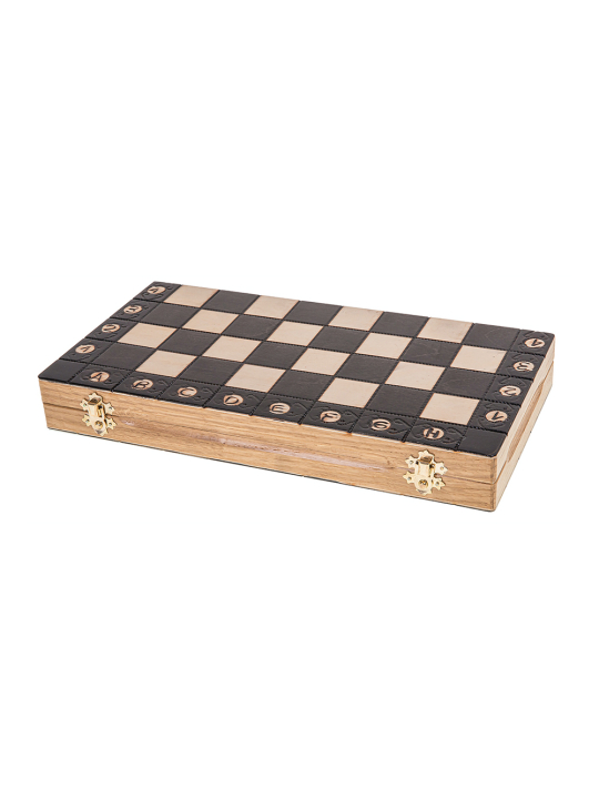 SQUARE - Scacchi in legno - Ambasciatore Mini