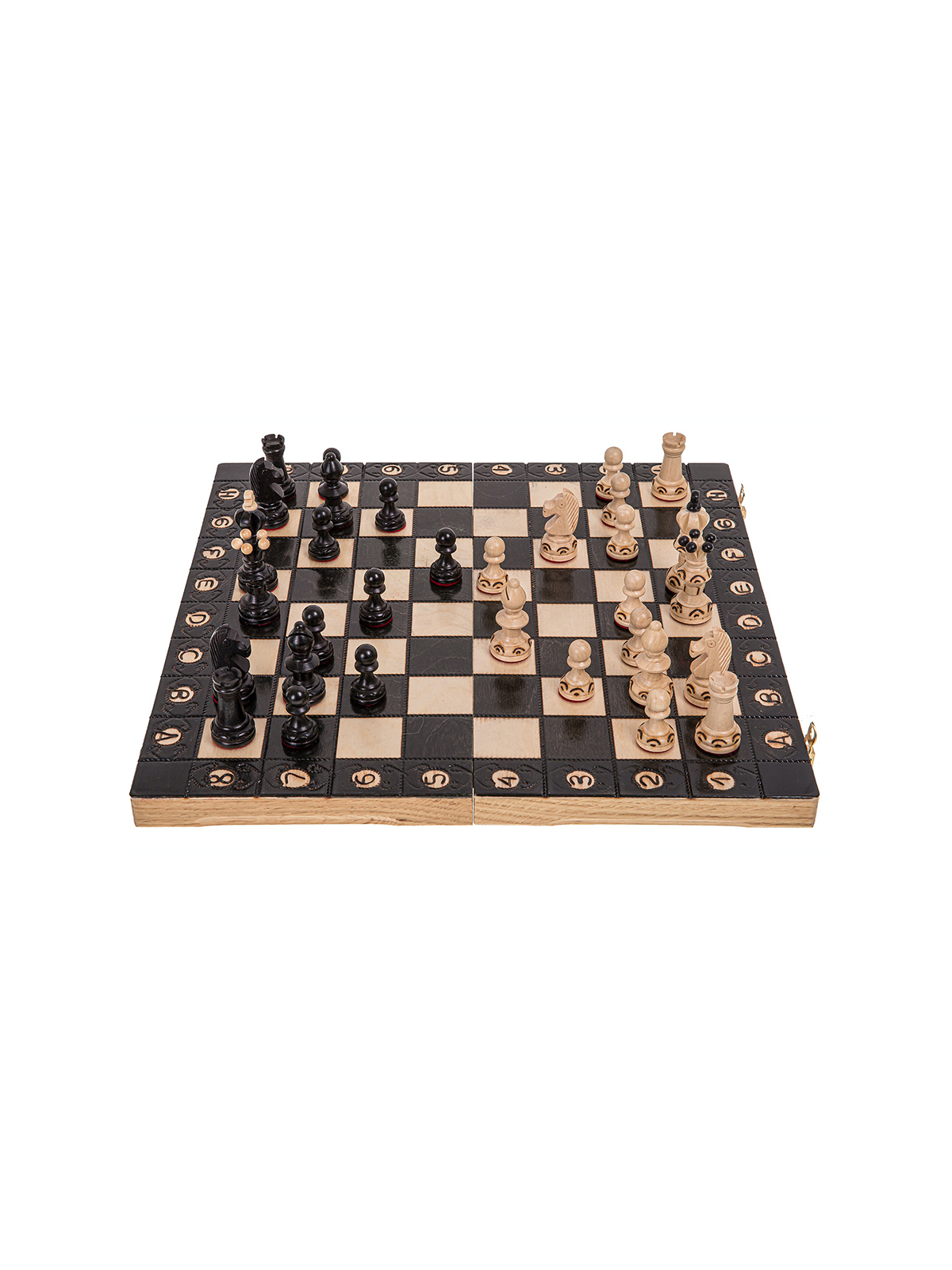 SQUARE - Scacchi in legno - Ambasciatore Mini