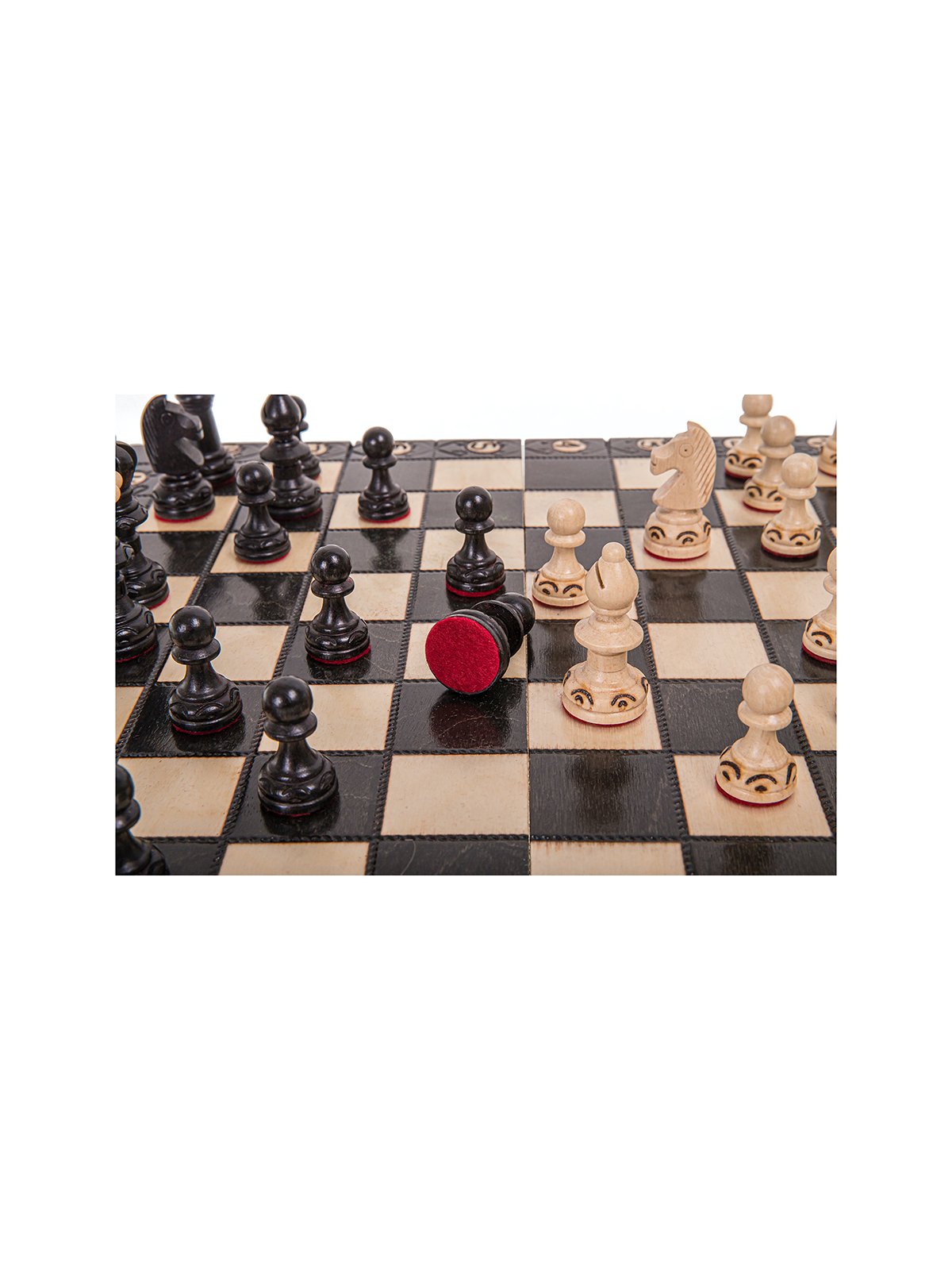 SQUARE - Scacchi in legno - Ambasciatore Mini