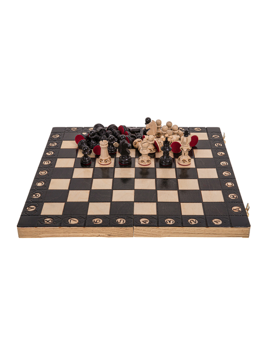 SQUARE - Scacchi in legno - Ambasciatore Mini