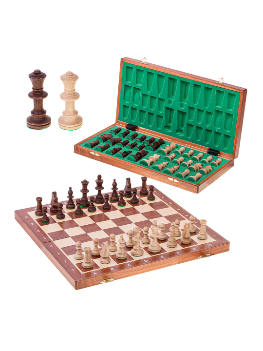 SQUARE - Negozio di scacchi - Scacchi - Staunton 5 - Mogano WW