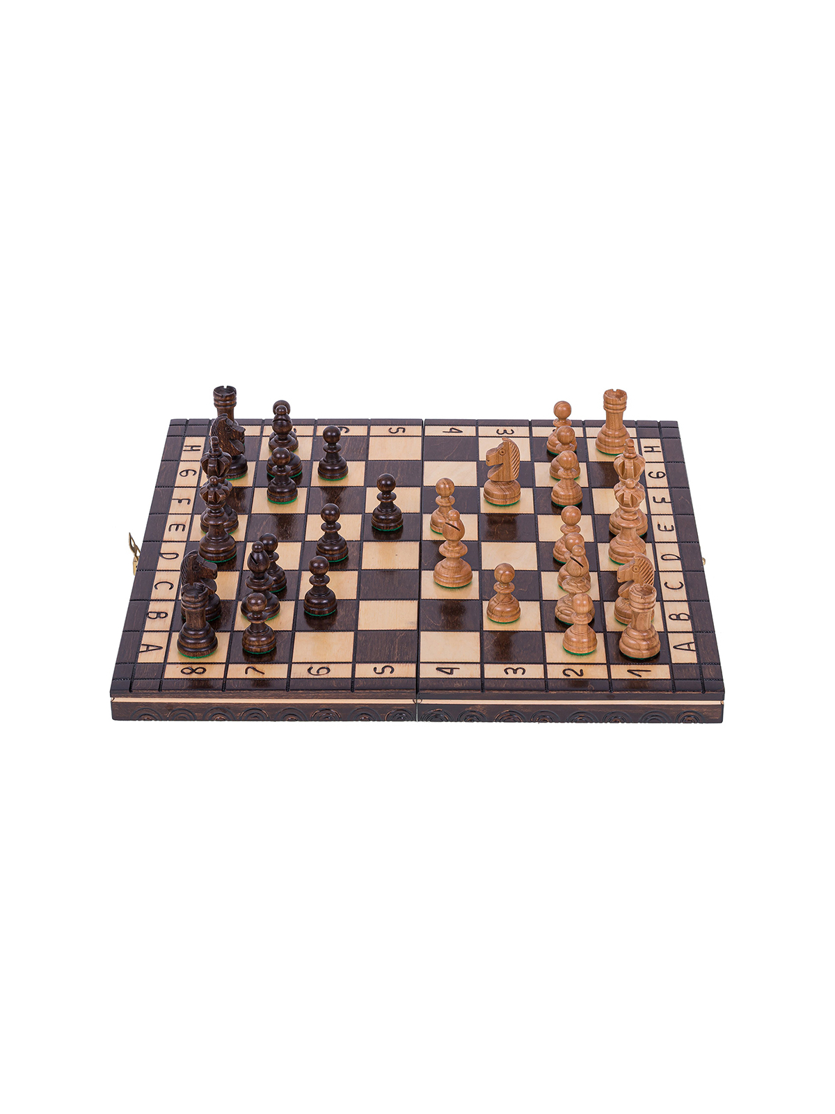 SQUARE - 2 in 1 - Échecs + Dames - L