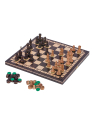SQUARE - 2 in 1 - Échecs + Dames - L