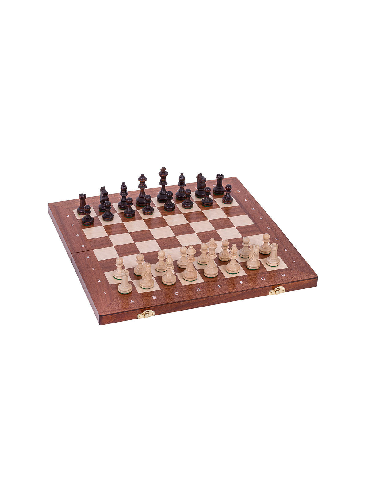 SQUARE - Ajedrez + Damas - XL - Caoba