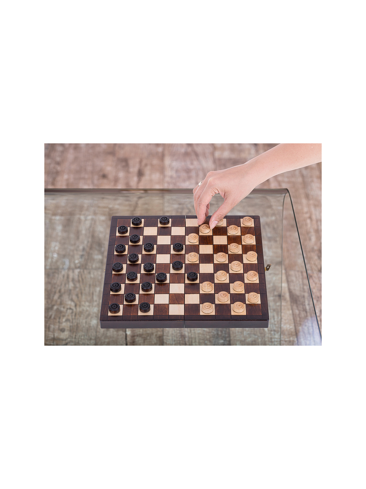 SQUARE - Magnetyczne Warcaby 100 Polowe AGG - sklep : square-game.mom