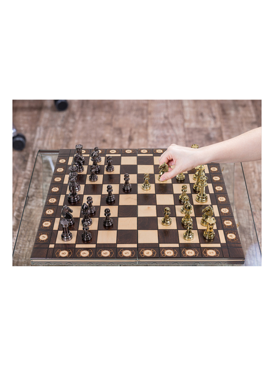 SQUARE - Echecs - Staunton 6 - Gold Edition