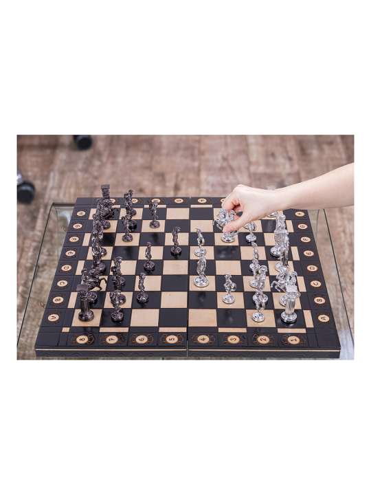 SQUARE - Scacchi Romano - Silver Edition - Negozio online di scacchi