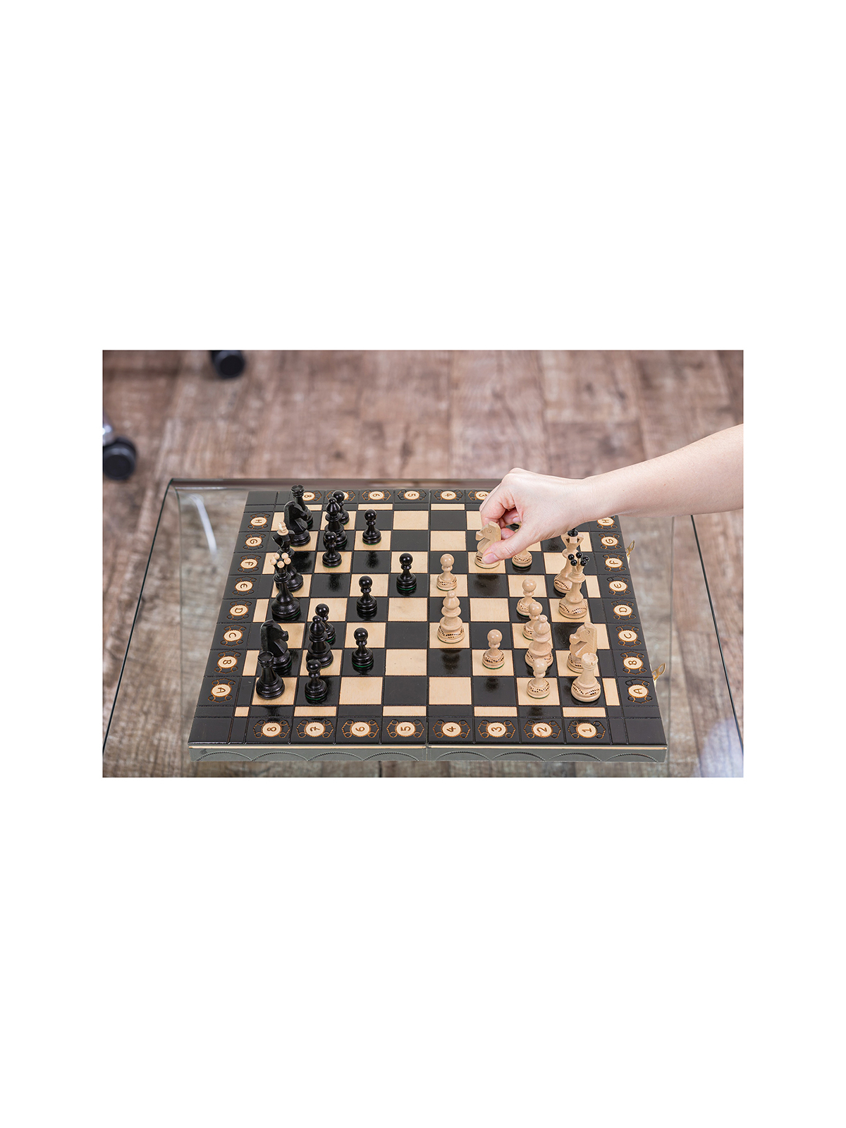 SQUARE - Schach Senator Blau