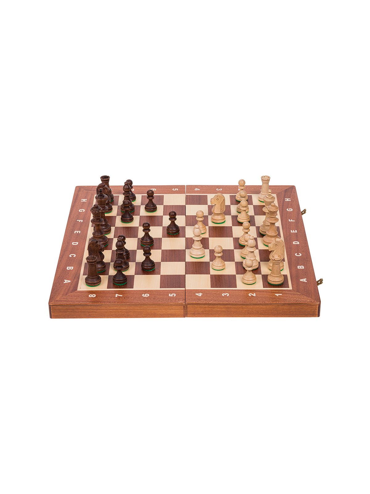 SQUARE - Online Schach Shop - Schach Turnier Nr. 4 - Mahagoni WW