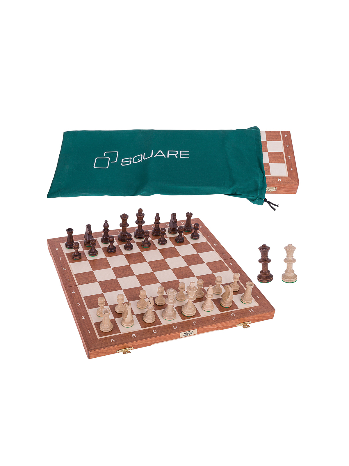 SQUARE - Tienda de ajedrez - Ajedrez - Staunton 5 - Caoba Exlusive