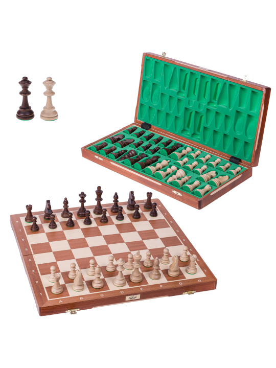 SQUARE - Tienda de ajedrez - Ajedrez - Staunton 6 - Caoba Excluisve
