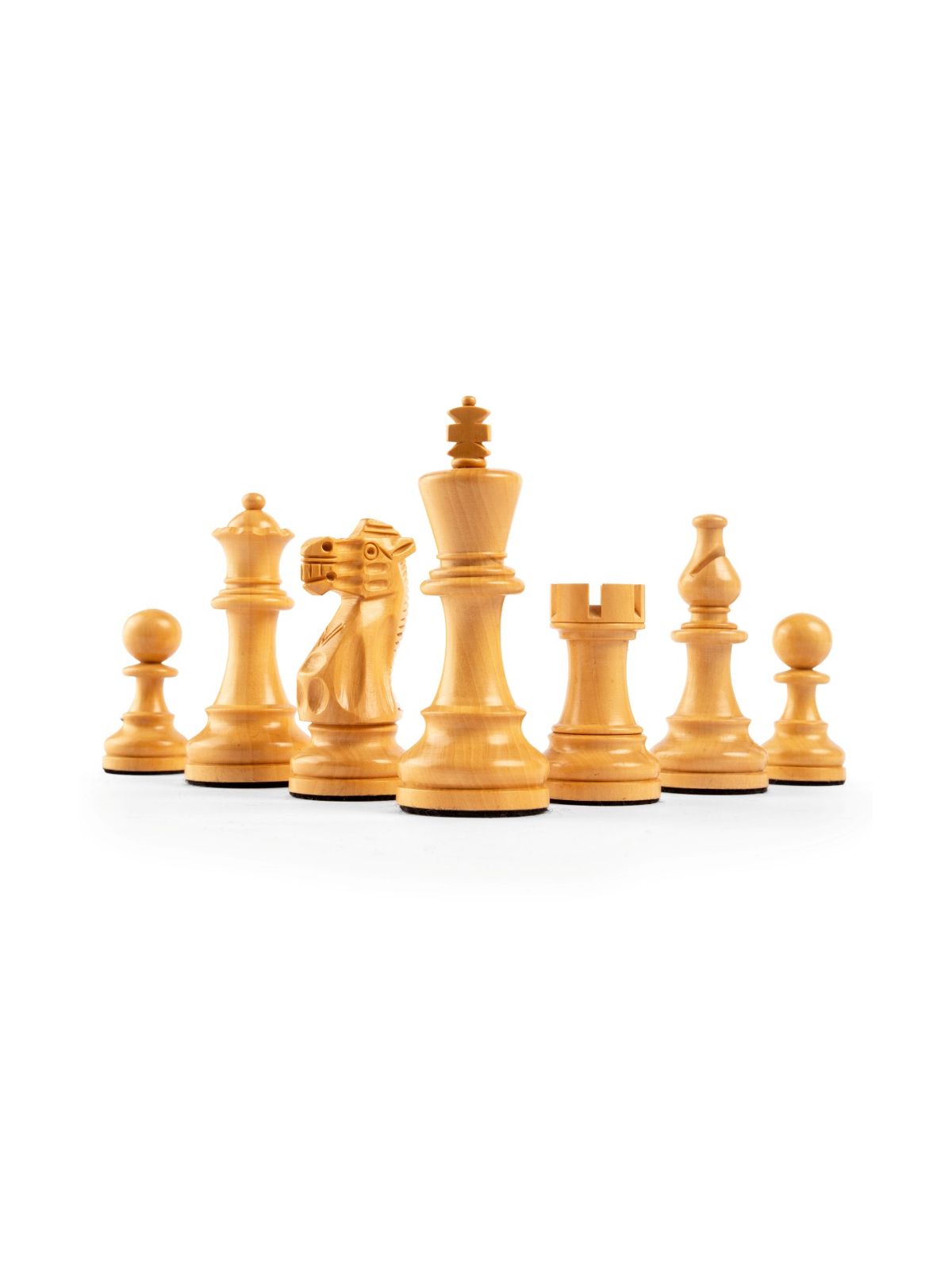 SQUARE - Schach Shop - Schachfiguren Schwarz Deluxe 3.75 Ferrer