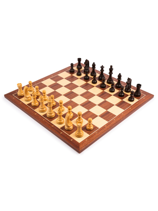 SQUARE - Negozio - Mogano Standard D - Set scacchi