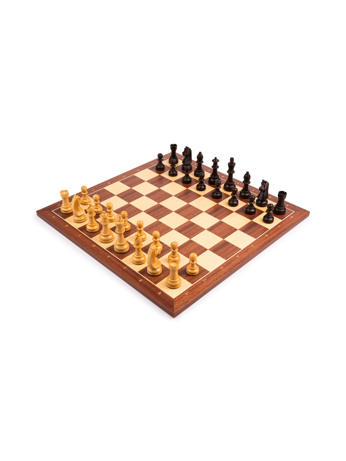 SQUARE - Negozio - Mogano Standard D - Set scacchi