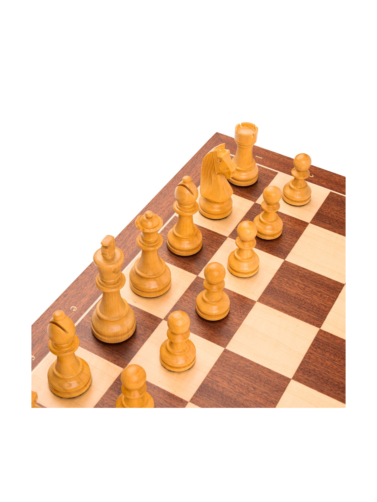 SQUARE - Negozio - Mogano Standard D - Set scacchi