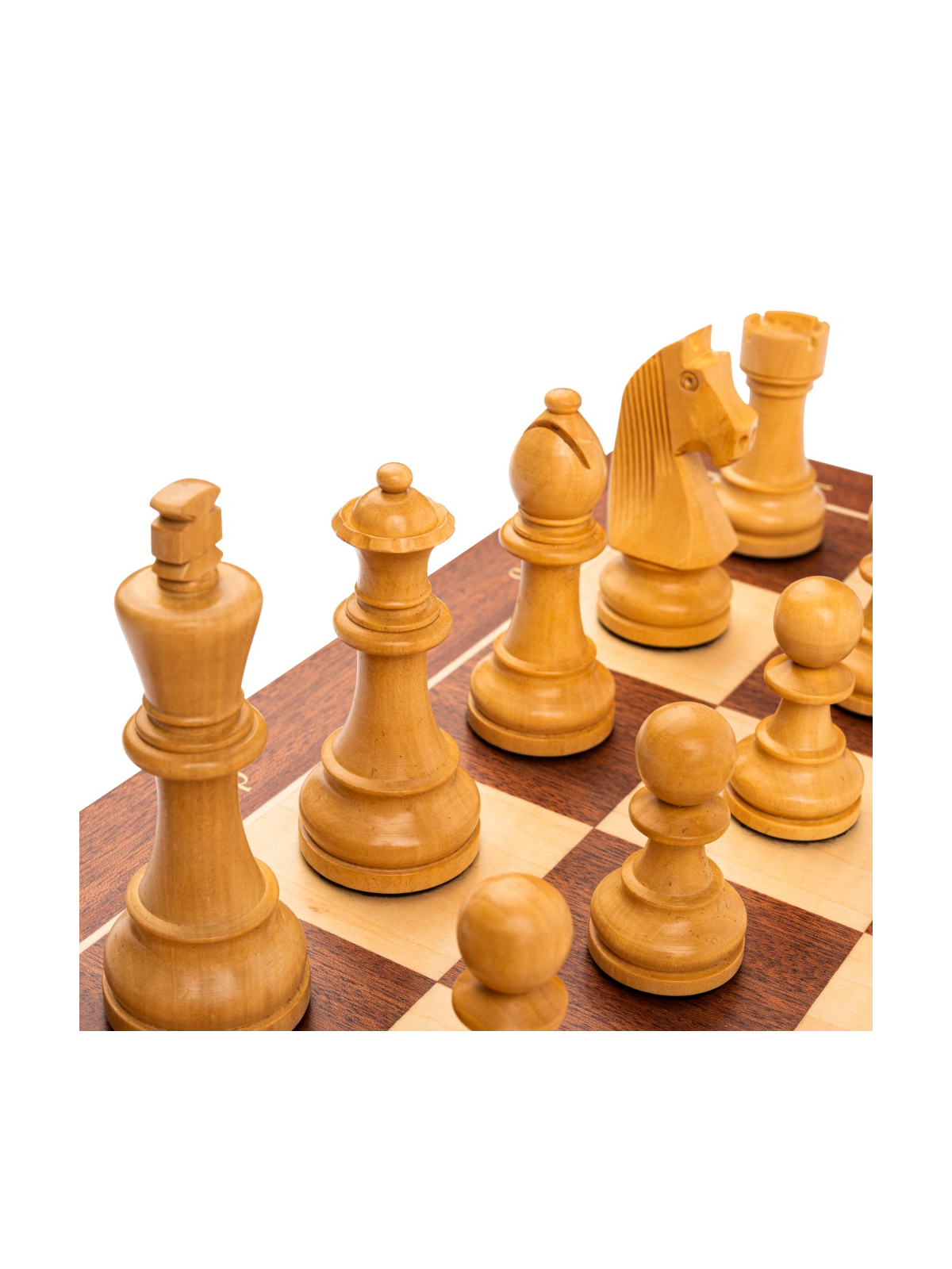 SQUARE - Negozio - Mogano Standard D - Set scacchi