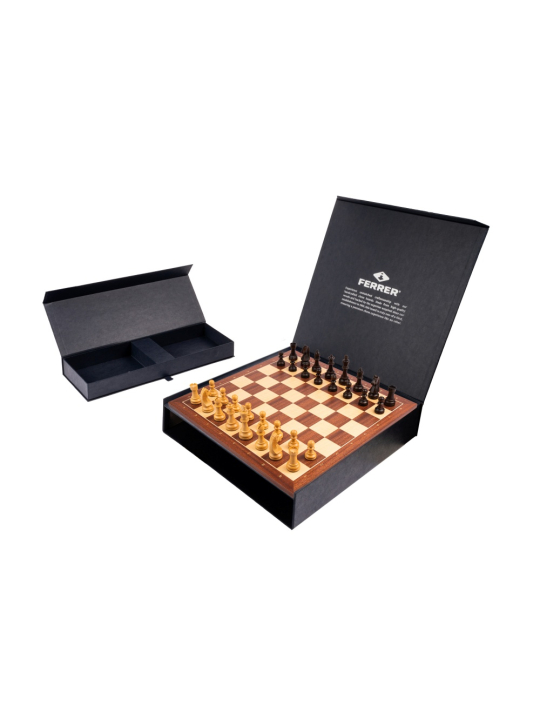 SQUARE - Negozio - Mogano Standard D - Set scacchi