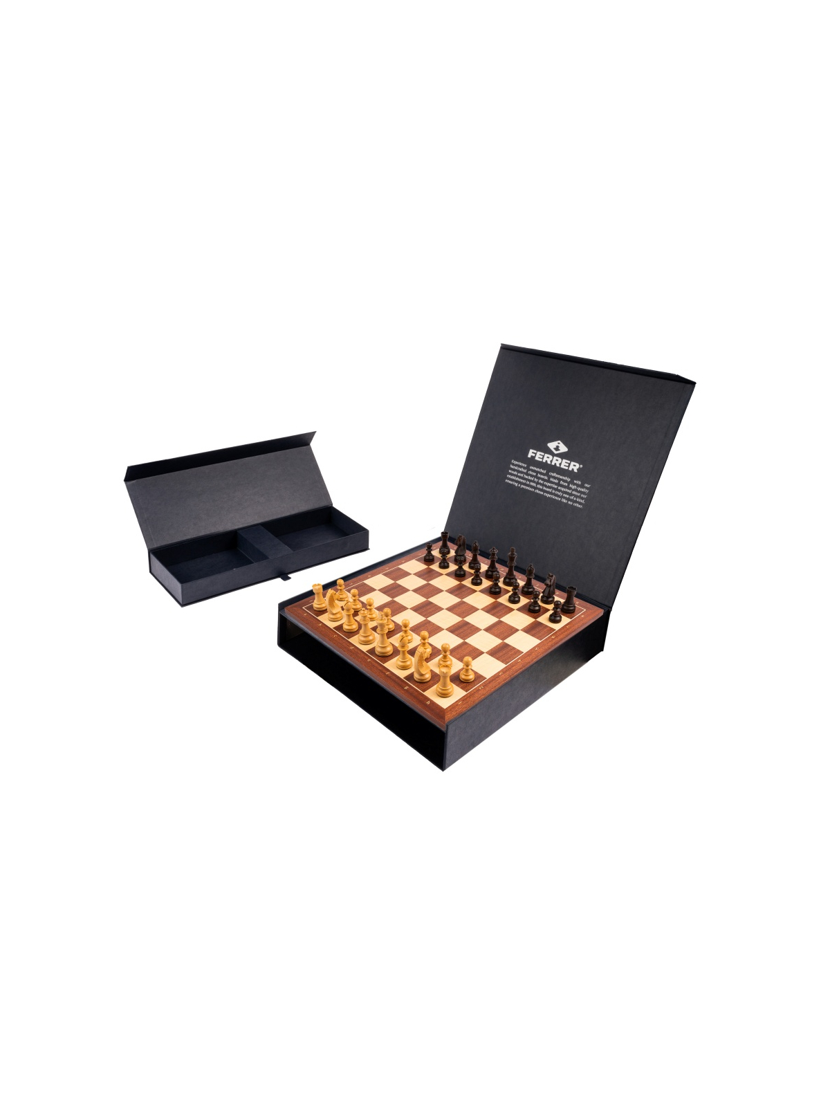 SQUARE - Negozio - Mogano Standard D - Set scacchi