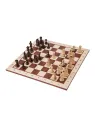 Scacchi in legno Set No 6 - Mogano BL
