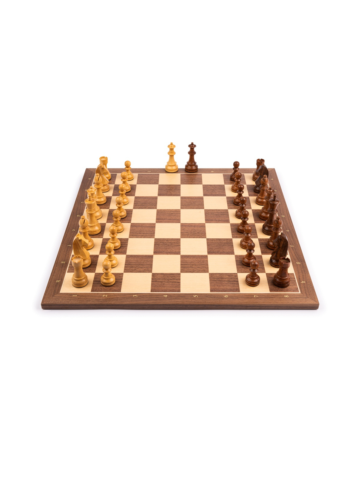 SQUARE- Online Chess Shop - Walnut Standard D - Chess Set Ferrer