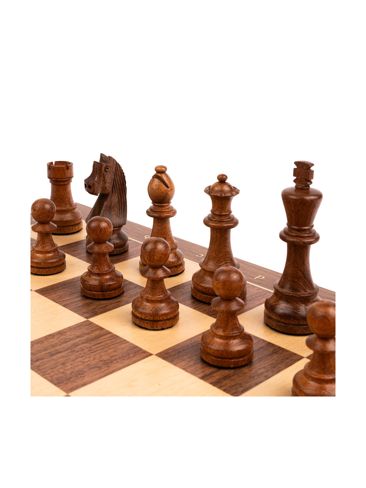 SQUARE- Online Chess Shop - Walnut Standard D - Chess Set Ferrer
