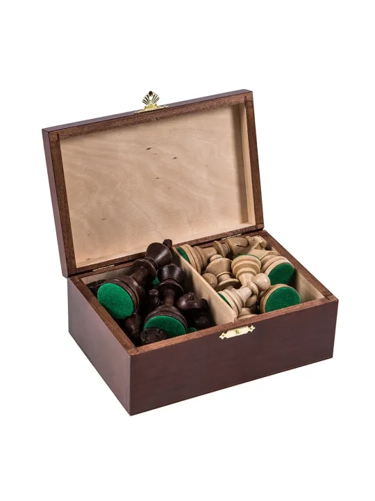 Scacchi in legno Set No 6 - Mogano BL