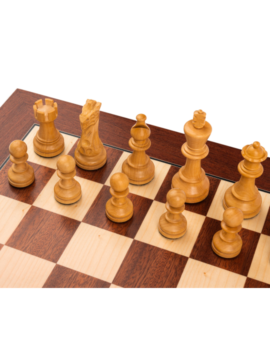 SQUARE - Schach Shop - Mahagoni Deluxe - Schach Set