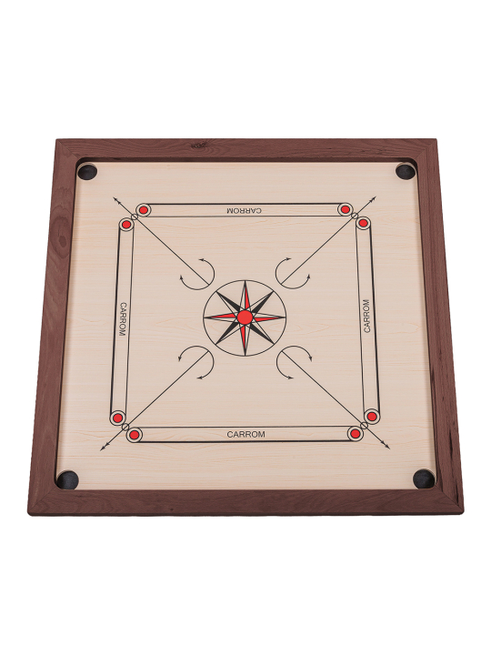 SQUARE - Bilard Indyjski - Carrom 840 Dark Lux - sklep square-game.mom